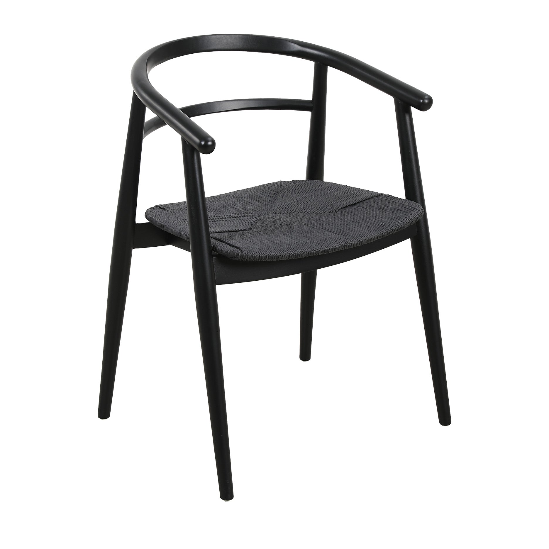 Søndervig spisebordsstol sort